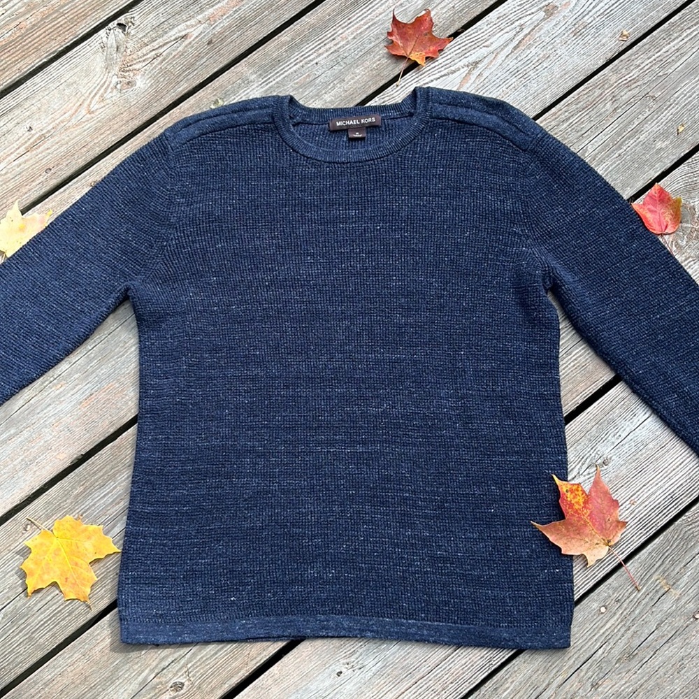 Michael Kors wool & cotton blend sweater M